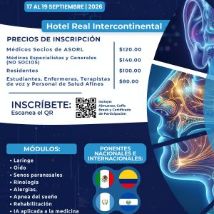 VI CONGRESO INTERNACIONAL DE OTORRINOLARINGOLOGÍA